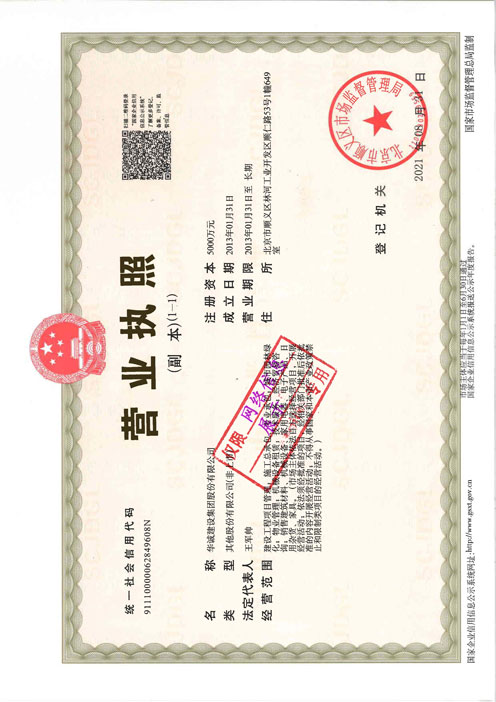 企業營業執照